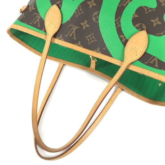 LOUIS VUITTON Monogram Hawaii Exclusive Neverfull MM Tote Bag, shoulder bag - Picture 11 of 16